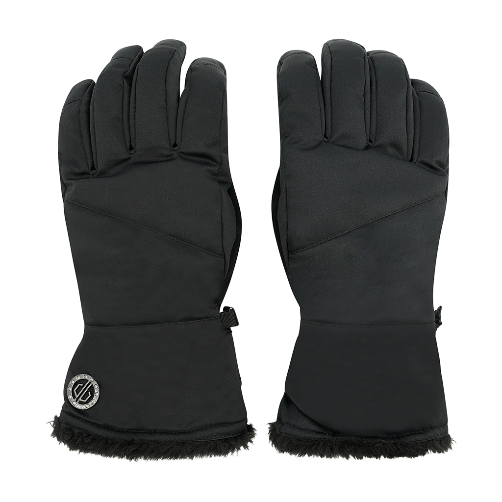 Dare 2b Women's Bejewel Ski Gloves Black Project X Adventures