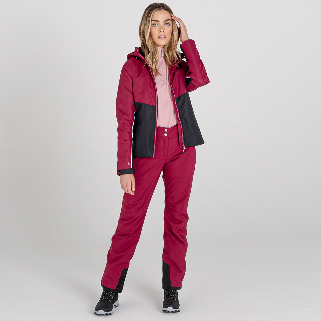 Dare 2b Women's Effused II Ski Pant Beetroot Project X Adventures